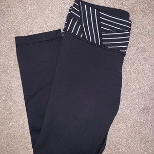 Reversible Lululemon cropped leggings